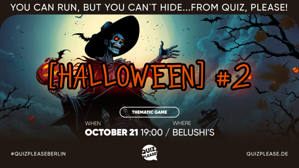 [HALLOWEEN] #2 ENG 🎃			 Mitte 
								Mon Oct 21 @ 19:00 - 21:00